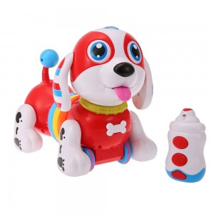 CANHUI TOYS BB396 IR RC Smart Sausage Dog Sing Dance Walking Robot Dog Electronic Pet Educational Kids Toy