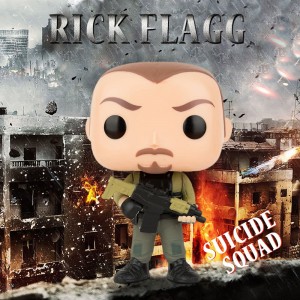 FUNKO POP Movie Suicide Squad Action Figure Vinyl Model Collection - Rick Flagg