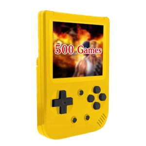 Portable Mini Handheld Game Console Proprietary Mould 8-Bit 3.0in Screen Built-in Classical 500 Games Retro Childhood Handheld Game Console Kid Children Gift