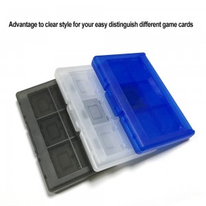 12 In 1 Portable Game Cards Case ABS Shockproof Hard Shell Storage Box For Nintend Switch NS NX Game Card Black