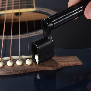 Plastic Acoustic Electric Guitar Bass String Peg Winder Bridge Pin Puller Guitar Repair Maintenance Tool Luthier Tool